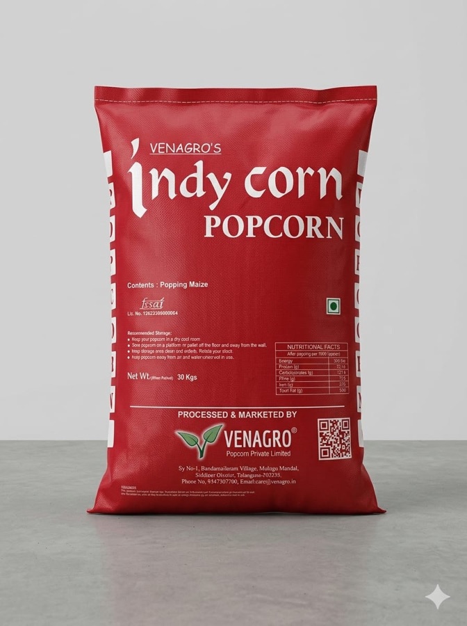 Indy Corn popcorn pack