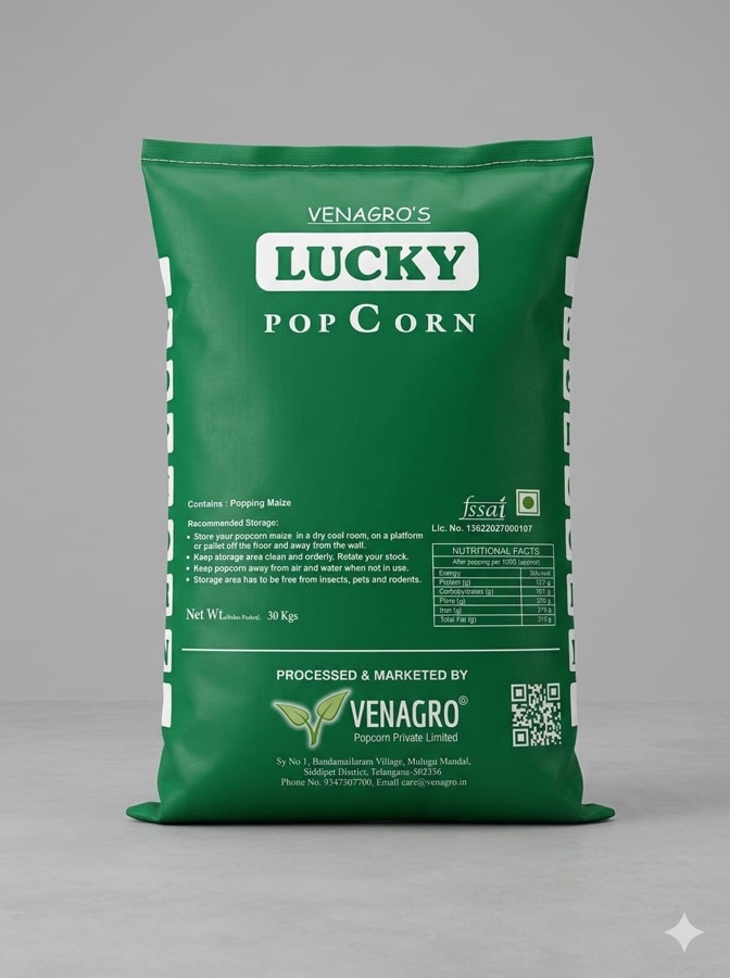 Lucky popcorn pack