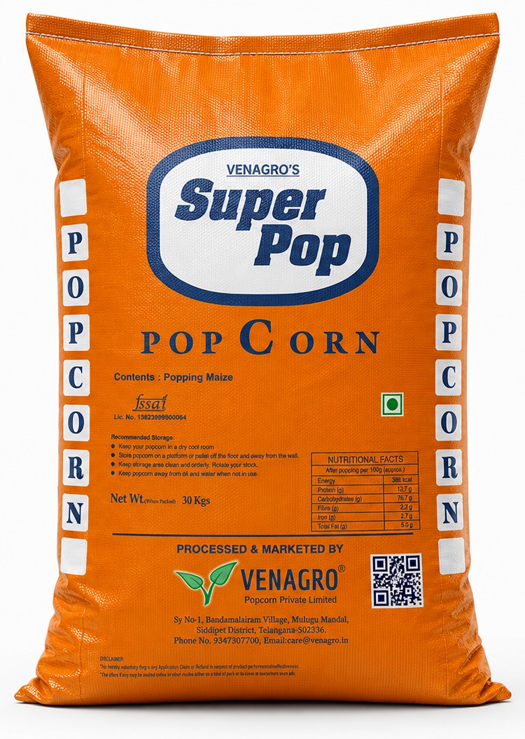 Super Pop popcorn pack